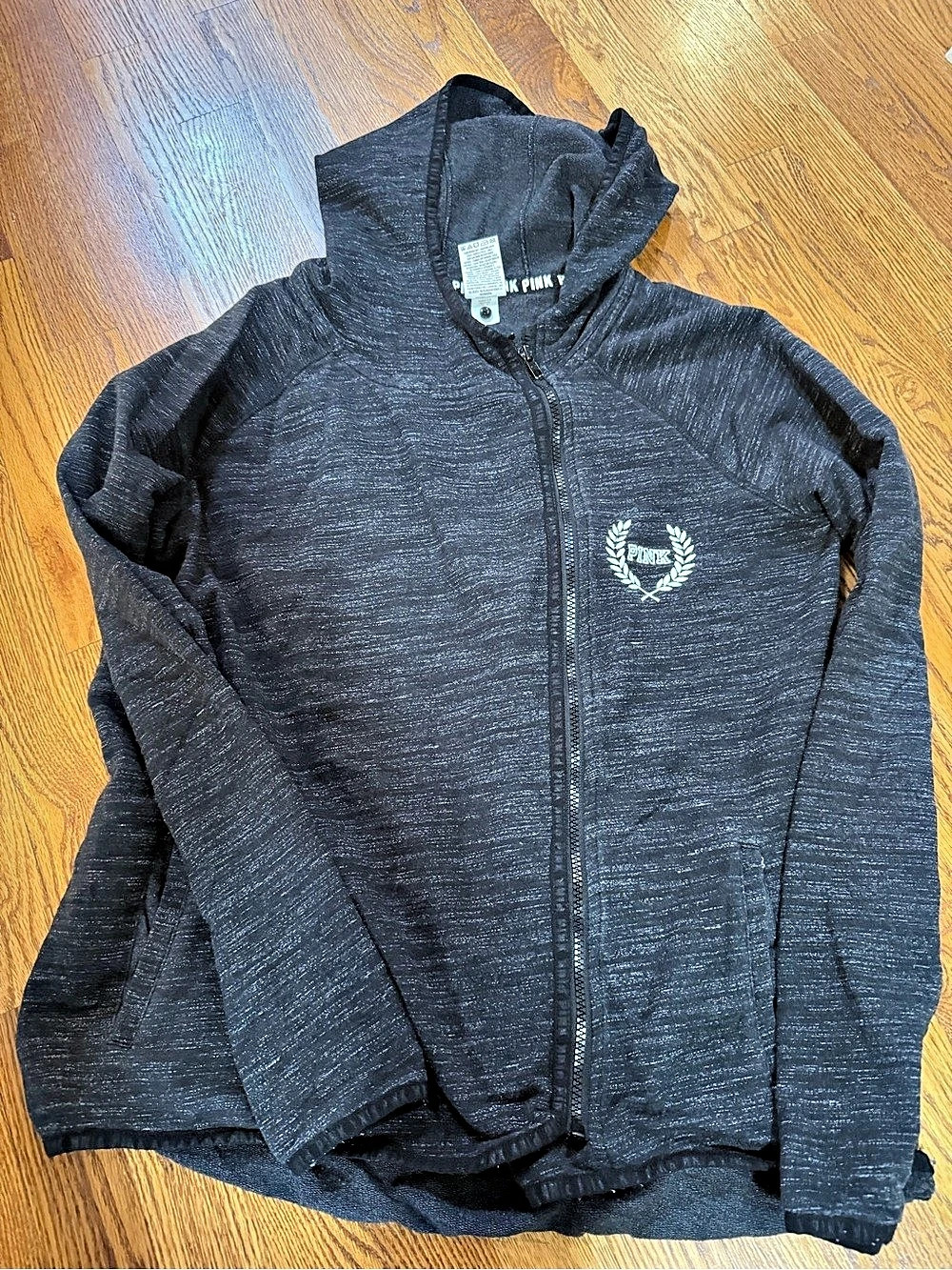 Pink zip hoodie